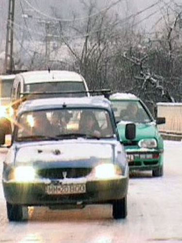 Trafic in conditii de iarna (c) eMM.ro